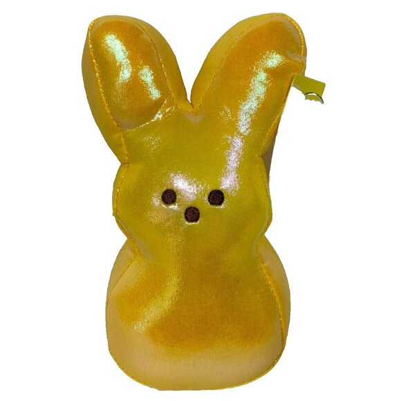 Peeps 6" Iridescent Yellow Plush Bunny Easter Stuffed Animal - Picture 1 of 8